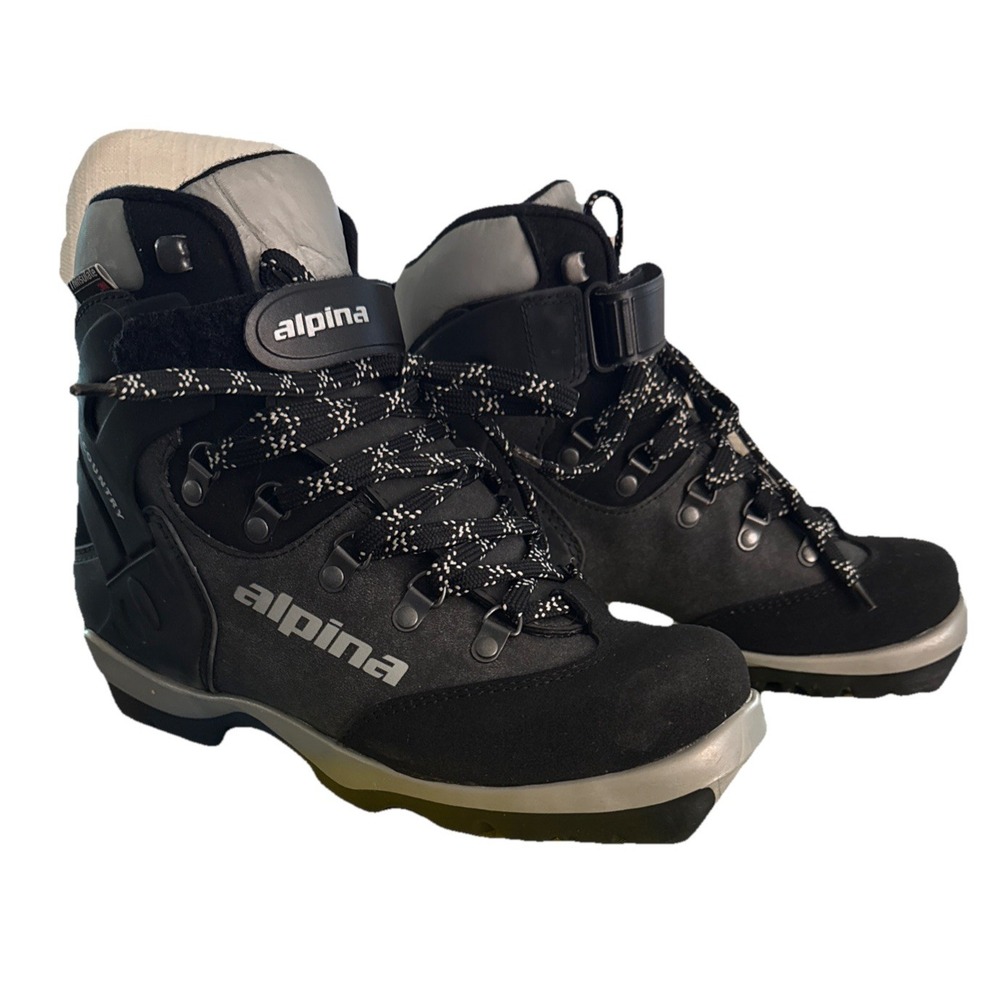 Men's Alpina BC‎ 1550 Cross Country Ski Boots w/ NNN BC Sole Size 39 New!